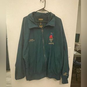RARE VINTAGE athletic Atlanta 1996 Olympics Authentic Jacket XL